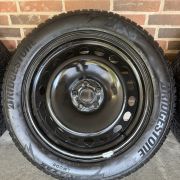 19” VW ID4/ID5 – ORIGINALE STÅLFÆLGE MED VINTERDÆK – REF P173