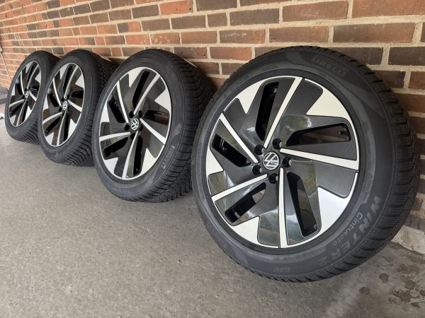 19” VW ID7 – ORIGINALE ALUFÆLGE MED VINTERDÆK – REF P177