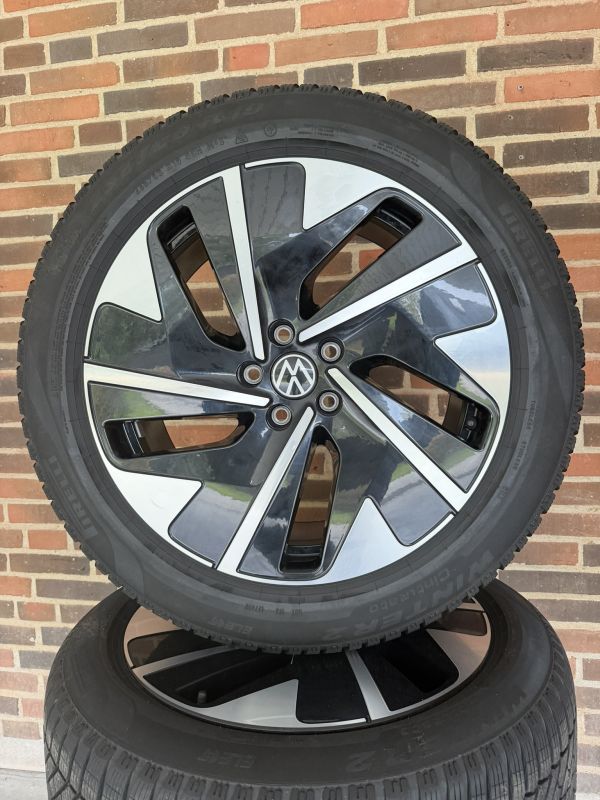 19” VW ID7 - ORIGINALE ALUFÆLGE MED VINTERDÆK - REF P177